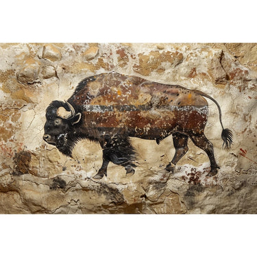 Peinture Rupestre Bison